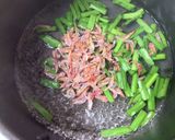 桜えびと天かすのお味噌汁作り方2写真