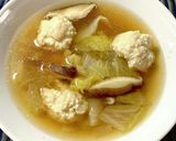 ふわふわ鶏団子の味噌鍋作り方4写真
