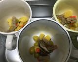 銀杏入り茶碗蒸し（キャンプ飯風）作り方8写真