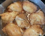 豆腐と鶏ひき肉の甘～い五目巾着煮作り方6写真