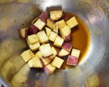 ふわっと軽い☆米粉のさつまいも蒸しパン作り方1写真