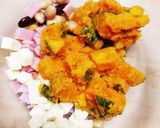 【簡単】デリ風かぼちゃと豆サラダ作り方5写真