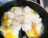 おでん残り汁でいかのあんかけ作り方7写真