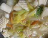 おでん残り汁でいかのあんかけ作り方8写真