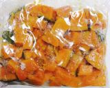 【全粒粉配合】かぼちゃパン(ホエー入り)作り方1写真