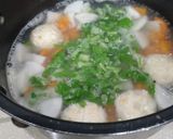 野菜とエビつみれの味噌汁作り方6写真