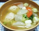野菜とエビつみれの味噌汁作り方7写真