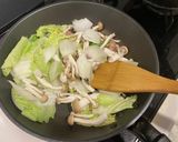 【簡単】白菜とキノコのヘルシー中華炒め作り方4写真