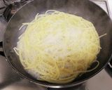 フライパンのみ☆たらこクリームパスタ作り方3写真