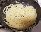 フライパンのみ☆たらこクリームパスタ作り方5写真