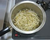 簡単♡わかめと水菜のガーリックスープ作り方2写真