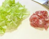 簡単☆豚しゃぶうどん作り方1写真