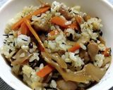 鶏肉と舞茸の混ぜご飯作り方6写真