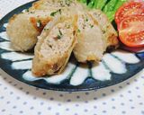 ✿ライスペーパーで♬ひき肉の包み揚げ✿作り方6写真