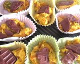 お砂糖なし、カボチャのハロウィンケーキ作り方4写真