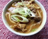 肉カレー南蛮うどん♪作り方2写真