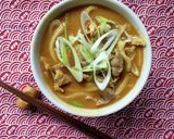 肉カレー南蛮うどん♪作り方3写真