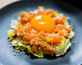 40℃ やみつき！サーモンユッケ風作り方25写真