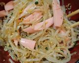 簡単！節約♪もやし＆魚肉ソーセージナムル作り方3写真
