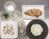 サラダチキンの鶏粥withサムゲタン風作り方2写真