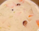 枝豆香る♪ ずんだミルクのほっこり味噌汁作り方3写真