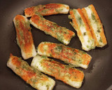 ちくわ＆かにかまの磯辺揚げ焼き作り方3写真