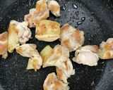 さつまいもと鶏肉の甘辛炒め作り方4写真