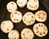 モチッとシャキッとれんこんバーグ作り方5写真