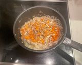スピルリナマヨのキーマカレーピザトースト作り方2写真