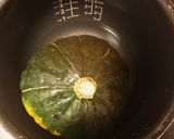炊飯器でホクホク！まるごとかぼちゃ！作り方1写真