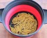 レンジで♪かぼちゃとマカロニのサラダ作り方2写真