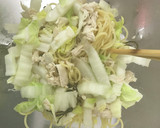 白菜漬け風☆和風パスタ作り方4写真