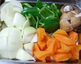 薄切肉が角切肉に大変身！！やわらか酢豚　作り方1写真
