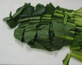冷凍可能お弁当おかず鶏肉と小松菜の炒め物作り方1写真