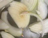 カマンベールチーズ味噌汁作り方1写真