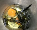 韓国海苔入りの卵焼き作り方2写真
