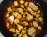 豚肩ロースのトマト煮込み（＋リゾット）作り方8写真