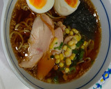 手作りスープのしょうゆ　ラーメン作り方5写真