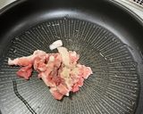 ブロッコリーの芯の皮とジャガ芋のきんぴら作り方5写真