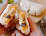 ラムレーズンさつまいもパン【コグマパン】作り方21写真