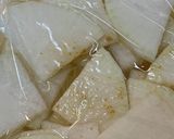 レンジで下茹大根と厚揚げの煮物。生姜風味作り方2写真