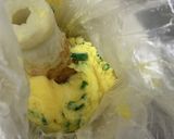 マグカップで作るネギ入りちくわの卵焼き作り方4写真