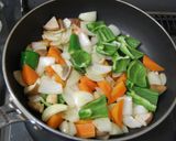 薄切肉が角切肉に大変身！！やわらか酢豚　作り方7写真