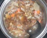 屋台の定番☆味噌が決め手のすいとん汁作り方12写真
