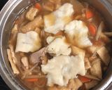 屋台の定番☆味噌が決め手のすいとん汁作り方17写真