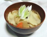 屋台の定番☆味噌が決め手のすいとん汁作り方19写真
