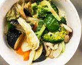 レンジ肉無きな粉味噌炒飯味白菜回鍋肉風作り方13写真