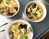レンジ肉無きな粉味噌炒飯味白菜回鍋肉風作り方18写真