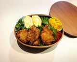 のっけ弁当2022.10.28唐揚げ作り方1写真