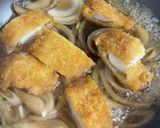 イカフライ丼☆甘味噌漬け鳥もも唐揚げ弁当作り方1写真